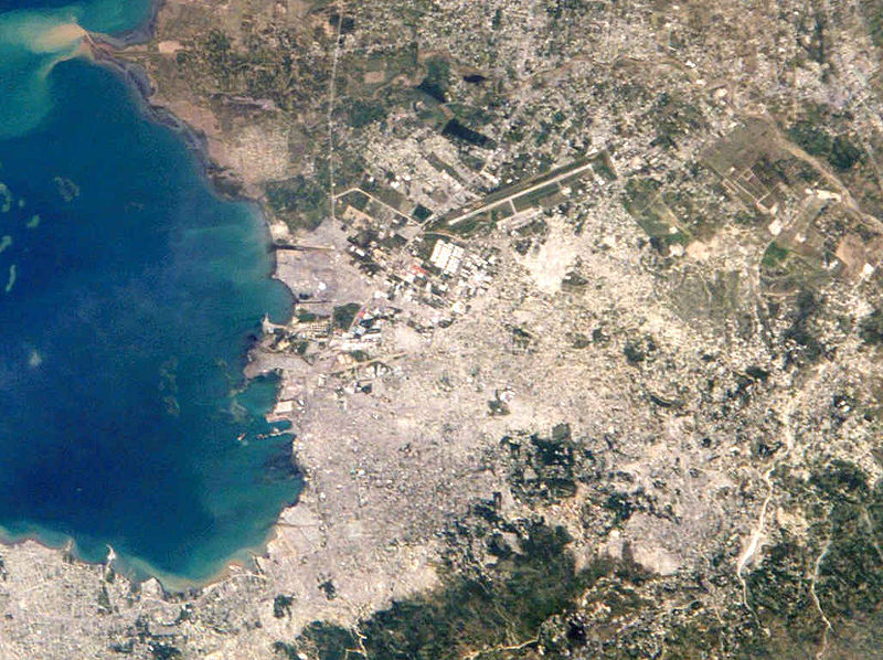 Haiti, Port-au-Prince satellite map