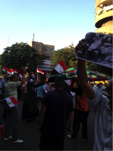 Anti-Morsi protest, Zeyda Zeinab, Cairo, July, 7, 2013. Photo Copyright: Maria Frederika Malmström.