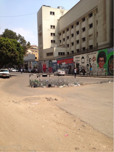 Empty Streets - Mohamed Mahmoud Street, Cairo, August 13, 2013. Photo Copyright: Maria Frederika Malmström.
